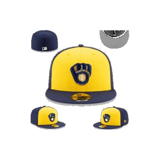 New Era Brewers - Gold
